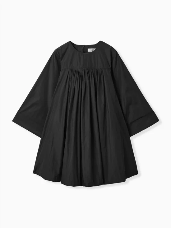 COS VOLUMINOUS A-LINE MINI DRESS - Picture 2 of 13